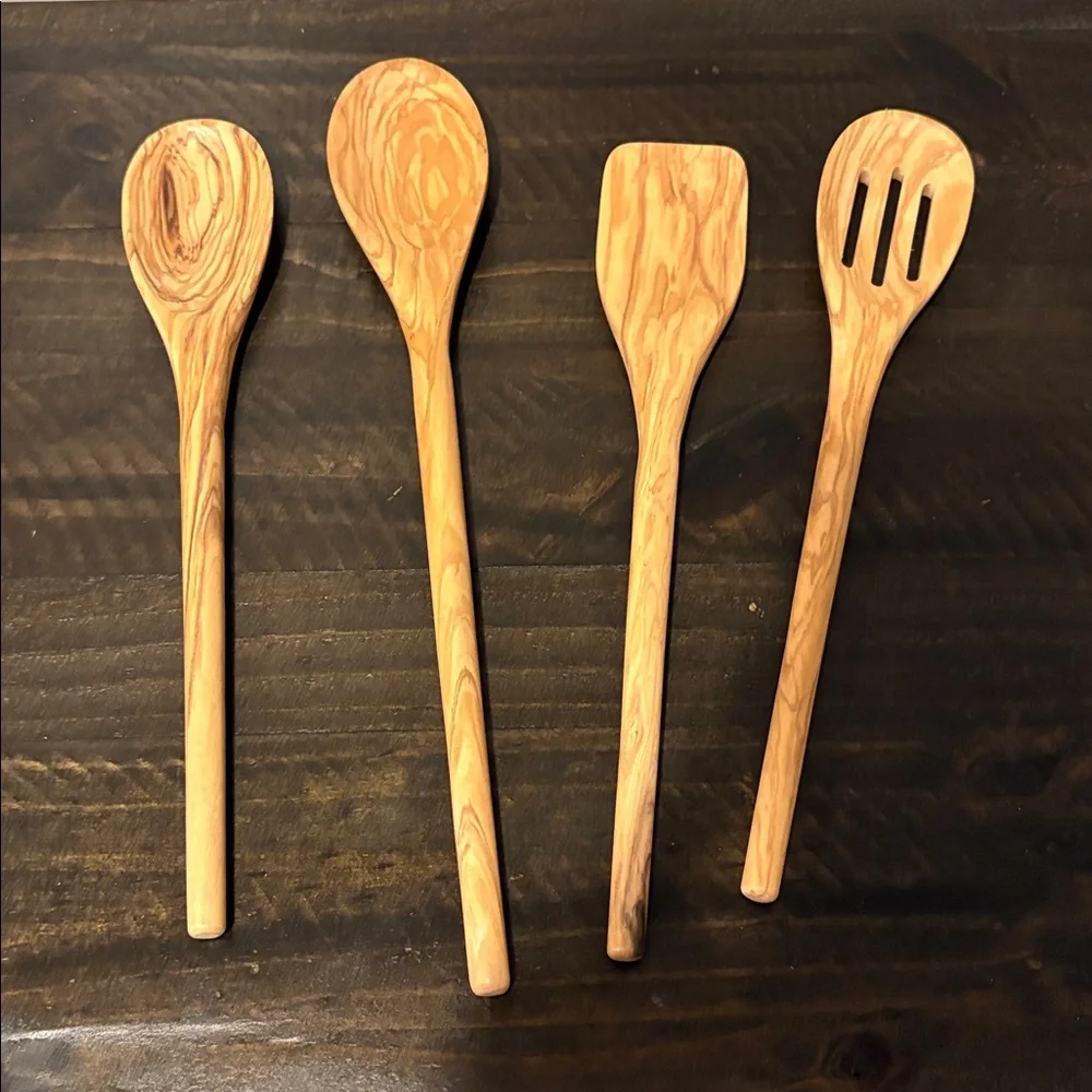 QUINCE NIB Italian Olivewood Utensil Set